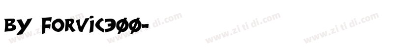 BY Forvic300字体转换